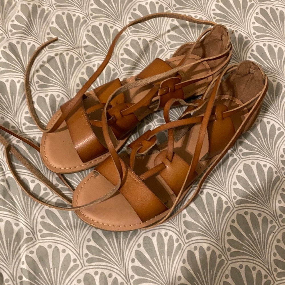 Boho gladiator sandals